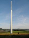 Photos of wind-power plants at the Czech republic